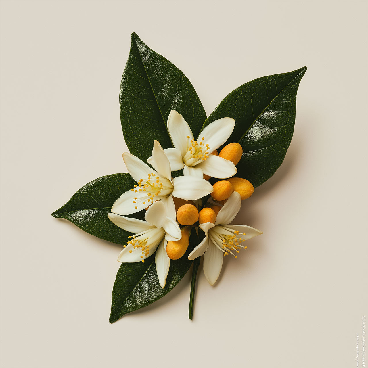 orange flowers