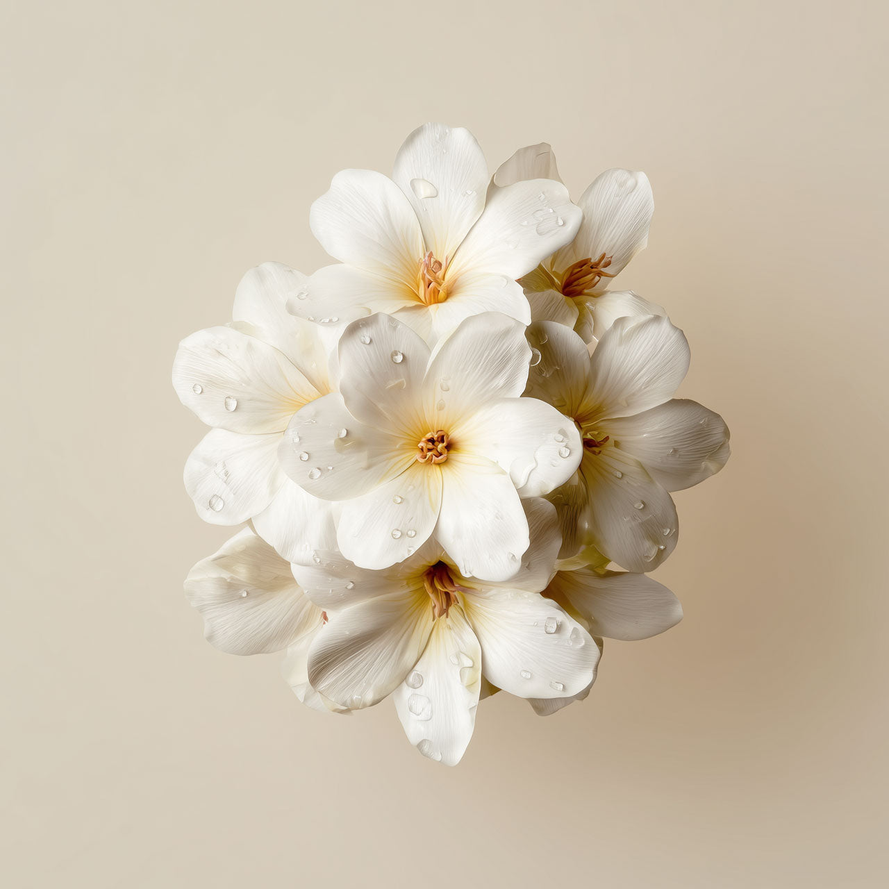 white flowers